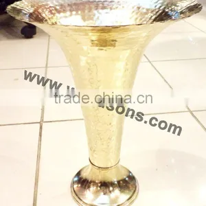 Lacquered Metal Vase With Copper Finish Lacquered Copper Vase Lacquered Iron Vase Copper Look Vase thumbnail-1