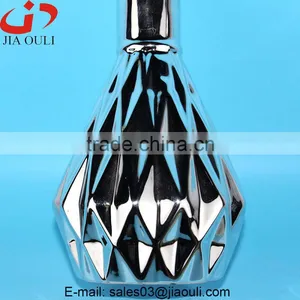 Quality Plating Silver Ceramic Flower Vases for Home Decor thumbnail-5