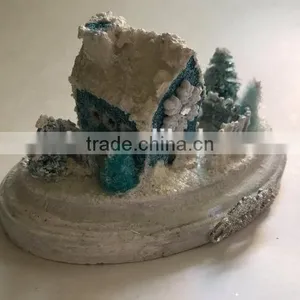 Christmas Village Train Snow Snowy Small thumbnail-3