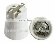 E40 Porcelain Lamp Holder With Bracket thumbnail-1