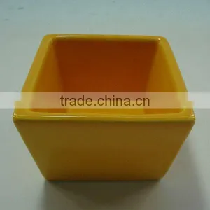 Square Shape Ceramic Candle Holder thumbnail-1