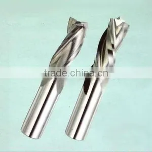 Solid Carbide Three Flute Spiral Router Bit thumbnail-1