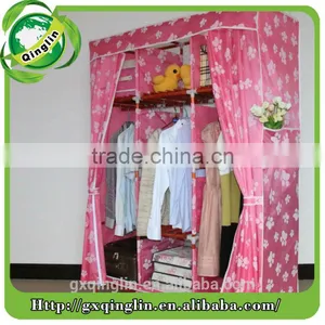 2015 Soild Wood Cheap Corner Wardrobe for Bedroom Furniture thumbnail-3