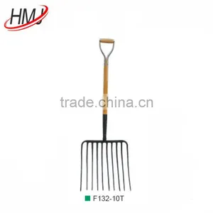 Wholesale More Teeth Steel Fork With Handle thumbnail-6