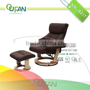 Oufan Fabric Sofa La z Boy Recliners With Wooden Base ARL-8217 thumbnail-1