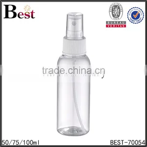 2017 Hot New Products Cosmetic Toner Fragrance Perfume Pet Plastic Cap Clear Aluminum 100ml Plastic Spray Bottle Personal Care thumbnail-6