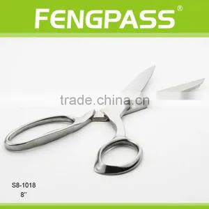 S8-1018 20.3cm 2Cr13 Stainless Steel Blade With Zinc Alloy Handle Tailoring Scissors thumbnail-3
