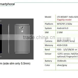 LTE8S5697 5.5" Super High End Cheap Mobile Phone Wholesale thumbnail-3