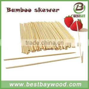 30cm Long Hot Sale Disposable Round Bamboo Skewers For BBQ Or Food thumbnail-2