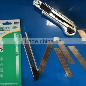 BERRYLION A-alloy 18mm SK5 5pcs Blade ABS Cutter Utility Knife With High Quality thumbnail-1