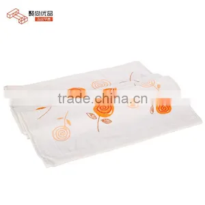 L00025 Bulk Wholesale 100% Cotton Face Embroidery Towel/ Hand Towel/ Bath Towel Sets thumbnail-1