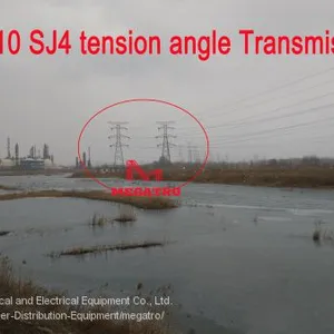 MEGATRO 220KV 2E10 SJ4 Tension Angle Transmission Tower thumbnail-2