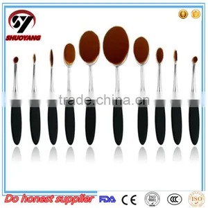2017 Shuoyang New Design Fish Scale Mermaid Makeup Brushes Colorful Makeup Brushes thumbnail-3
