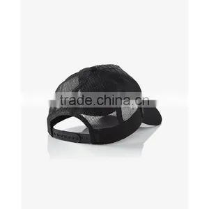 Custom 5 Panel Mesh Cotton Fabric Trucker Cap thumbnail-2