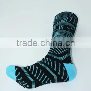 Wholesale Combed Cotton Dress Socks Men as Happy Socks Quality thumbnail-5