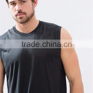 Black Athletic Men's Tank Top Gym thumbnail-3