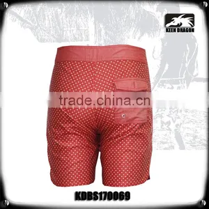 Men's 19" Length All-over Yardage Print Beach Short With Cotton Poplin Fabric thumbnail-3