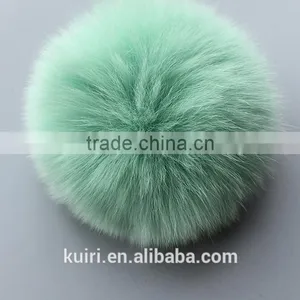 100% Genuine Rex Rabbit Fur/rex/fox/raccoon/mink Fur Pom Poms for Sale thumbnail-2