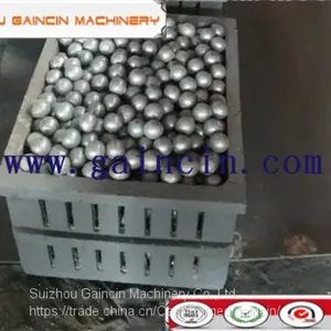 Dia.30mm, 50mm High Chromium Casting Iron Balls and Alloy Casting Steel Balls thumbnail-2