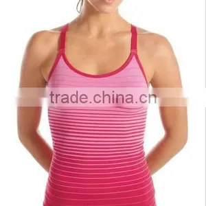 Hot Sell Seamless Stripes Ladies Tank Top Underwear thumbnail-1