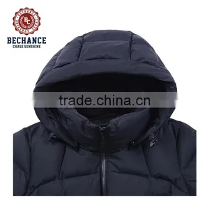 Mens Winter Outdoor Down Coat With Detachable Hood thumbnail-3