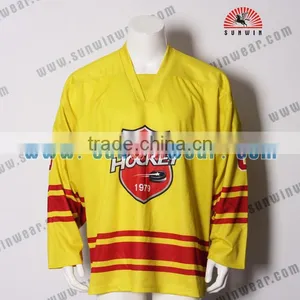 High Quality Team 2017 Sublimation Custom Hockey Jersey thumbnail-1