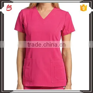 Custom Fashionable Nurse Uniform Designs Medical Scrub Suit Design in Hospital Uniform With Scrub Pants thumbnail-3