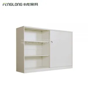 Luoyang Fenglong Sliding 2 Doors Iron/metal/steel File Cabinet thumbnail-2