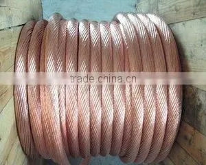 Bare Copper Wire Stranded Conductor Cable 185mm thumbnail-2