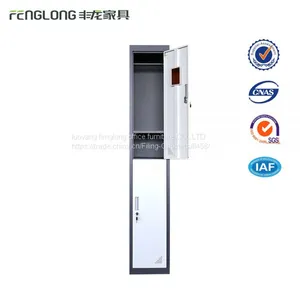 New Design Decorative Storage Locker Cabinet 2 Door Steel Cupboard Locker With Feet With Price thumbnail-2