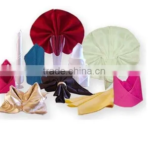 12x300D 100% Spun Polyester Table Napkins for Wedding and Banquet thumbnail-1