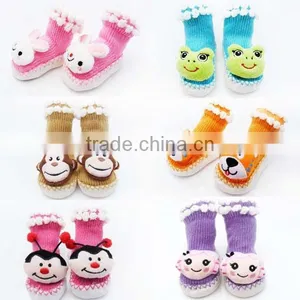 Cartoon Animal Design Baby Shoes thumbnail-1