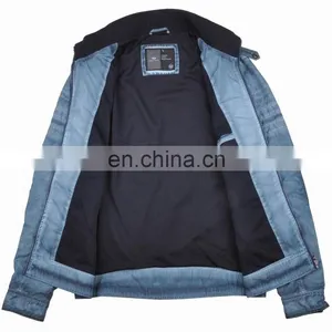 2015 Last Fashion Mens Spring Fit Handsome Leather Motrobike Jacket thumbnail-3