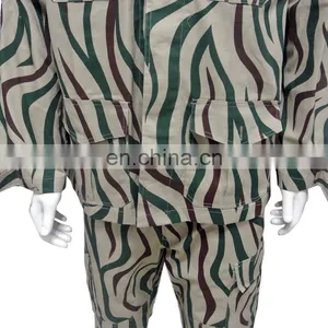 Camouflage Tactical Military Uniform for Army With 100% Cotton Ripstop Pants thumbnail-4