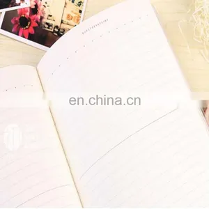 Custom Guangzhou Printing Service Kraft Paper Hardcover Practise Notebook With Line thumbnail-3