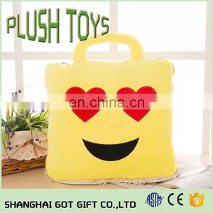 Emoji Pillow With Good Quality for Promotion Cheap Emoticon Emoji Pillow thumbnail-3