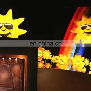 Giant Sun Shiny Holiday Decoration Inflatable Hanging Sun With Glasses thumbnail-2
