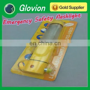 2014 New Emergency Warning Red Light, Auto/Car LED Flashlight Reamer, Safety Hammer Emergency Tool thumbnail-1