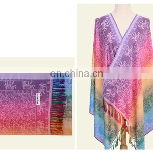 Elephant Knitting Obre Head Wrap WOVEN SCARF Warp WOVEN WRAP thumbnail-5