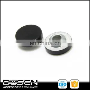Black Paint Flat Surface Metal Casual Rivets Wholesale Shoes Spikes Clothing Metal Studs For Belt Boots Leather Jacket Coat thumbnail-1