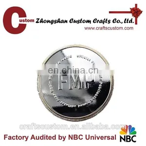 Custom Make Your Own Coin/blank Silver Coin thumbnail-1