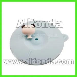 Custom Soft Silicone Cartoon Cup Cover for Tea Cup thumbnail-2