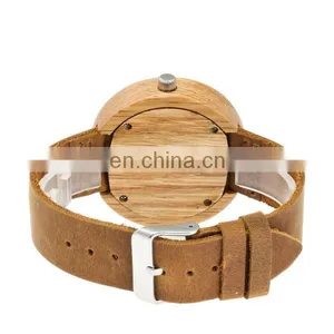Latest Japanese Movement Wood Watch Simple Watch Women Wrist Watch thumbnail-4