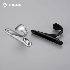Filta Hardware Eco-Friendly Home Design Storage Small Double Zinc Alloy Coat Hook 6535 thumbnail-4