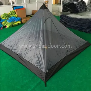 Outdoor Square Mosquito Net Tent for 3 Persons Camping Tents thumbnail-1