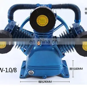 Belt Driven Lubricated Piston High Pressure Air Compressor Pump Head thumbnail-5
