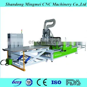 Hungary Automatic Cnc Machining Center With Boring Head Wood Panel Cutting thumbnail-1