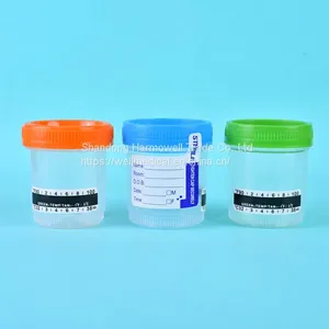 Medical Disposable Urine Specimen Container With Temperature Strip thumbnail-1