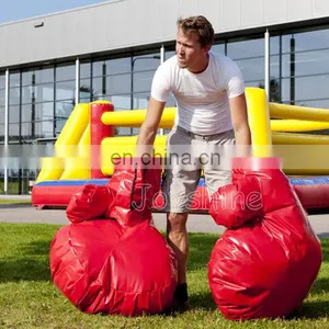 Kids Adult Interactive Games Inflatable Boxing Ring With Gloves thumbnail-4