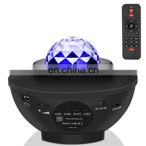 Customed Christmas Atmosphere Decorative Starry Laser Night Light Projector Bluetooth Music Player With Remote Control thumbnail-2